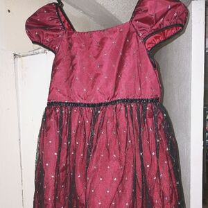 Beautiful Red Dress Girls, Toddlers size 7